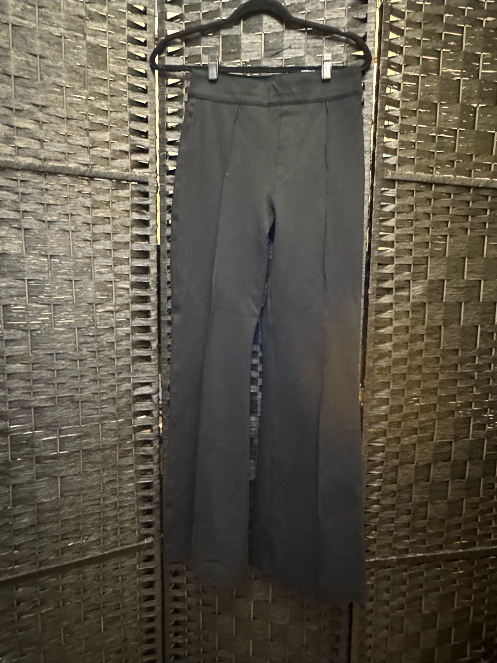 Spanx Black Wide-Leg Women's Pants - Classic Pull-On Trousers